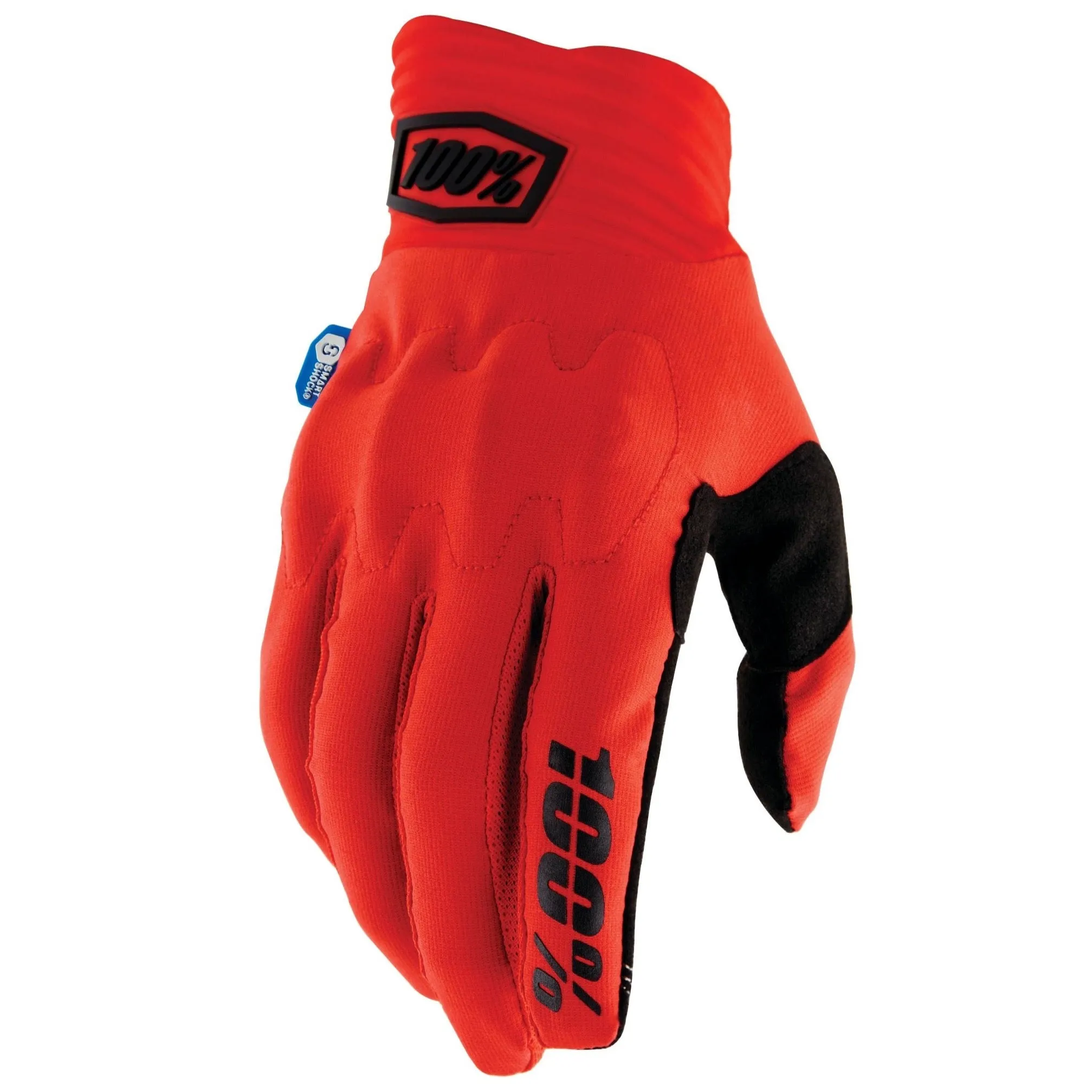 100% Cognito Smart Shock Gloves Red