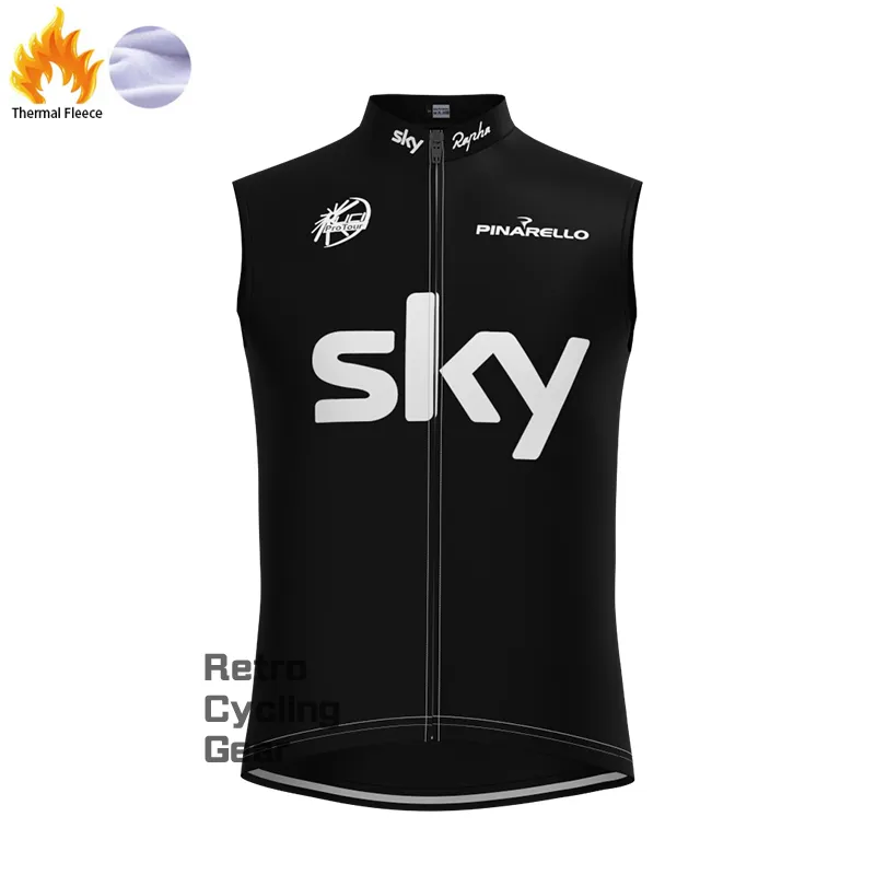 2013 sky Fleece Retro Long Cycling Kits