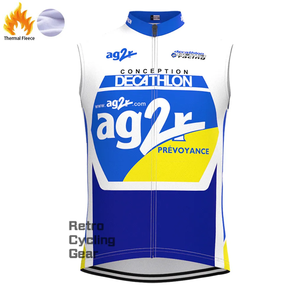 AG2R Fleece Retro Long Cycling Kits