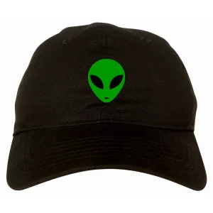 Alien Head Green Dad Hat