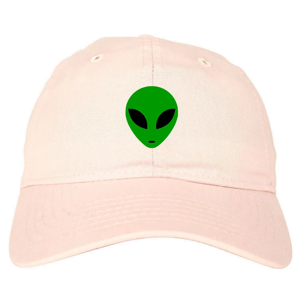 Alien Head Green Dad Hat