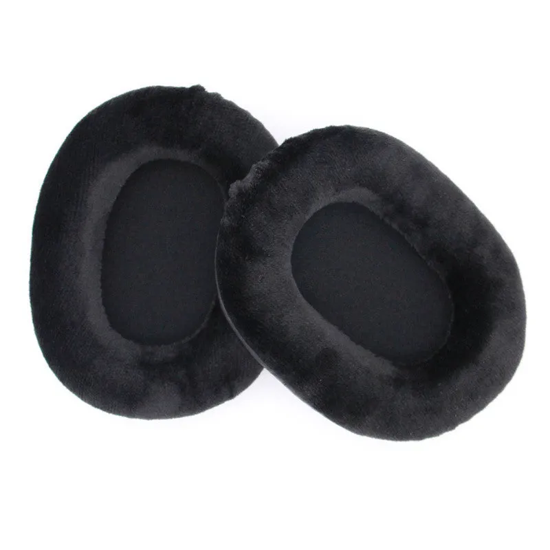 Applicable to ATH-M50X M40x M30 M40 M50 Msr7 Earphone Sleeves Flannel Foam Cover Leather Cover Earmuff