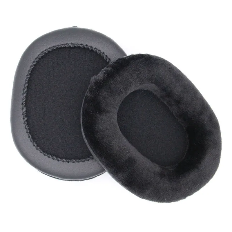 Applicable to ATH-M50X M40x M30 M40 M50 Msr7 Earphone Sleeves Flannel Foam Cover Leather Cover Earmuff