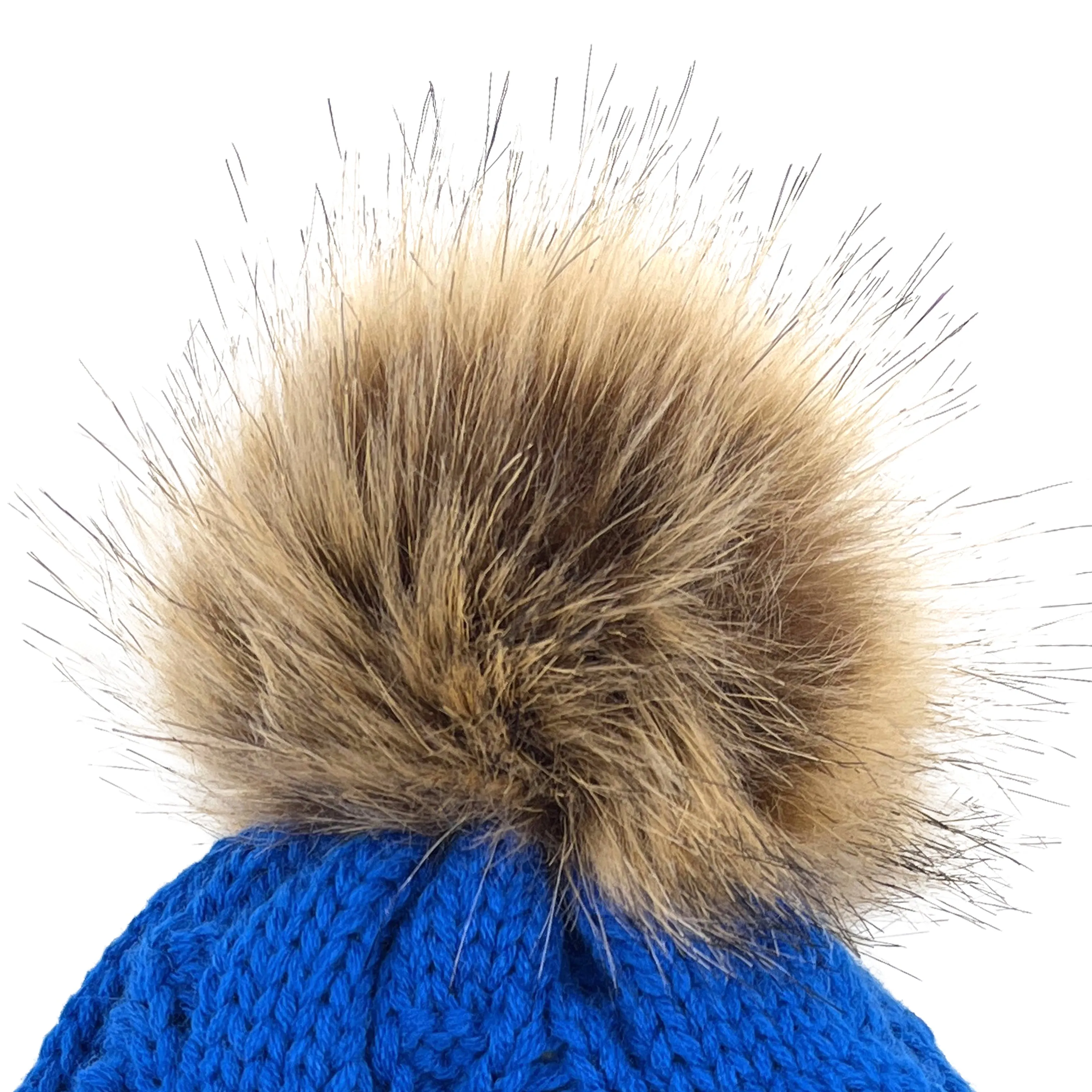 Aran Diamond Cable Aviemore Pom Pom Hat