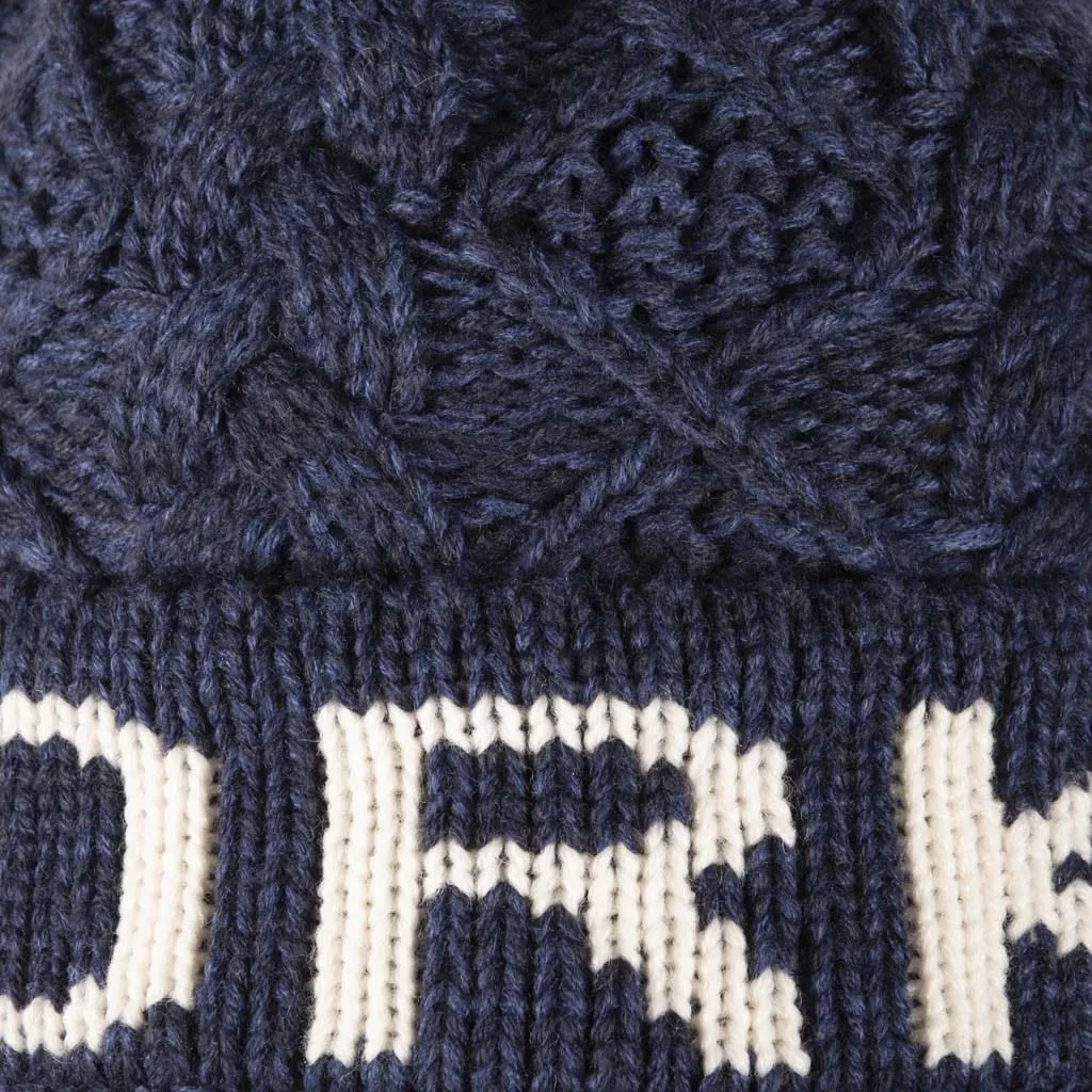 Aran Diamond Cable Orkney Beanie