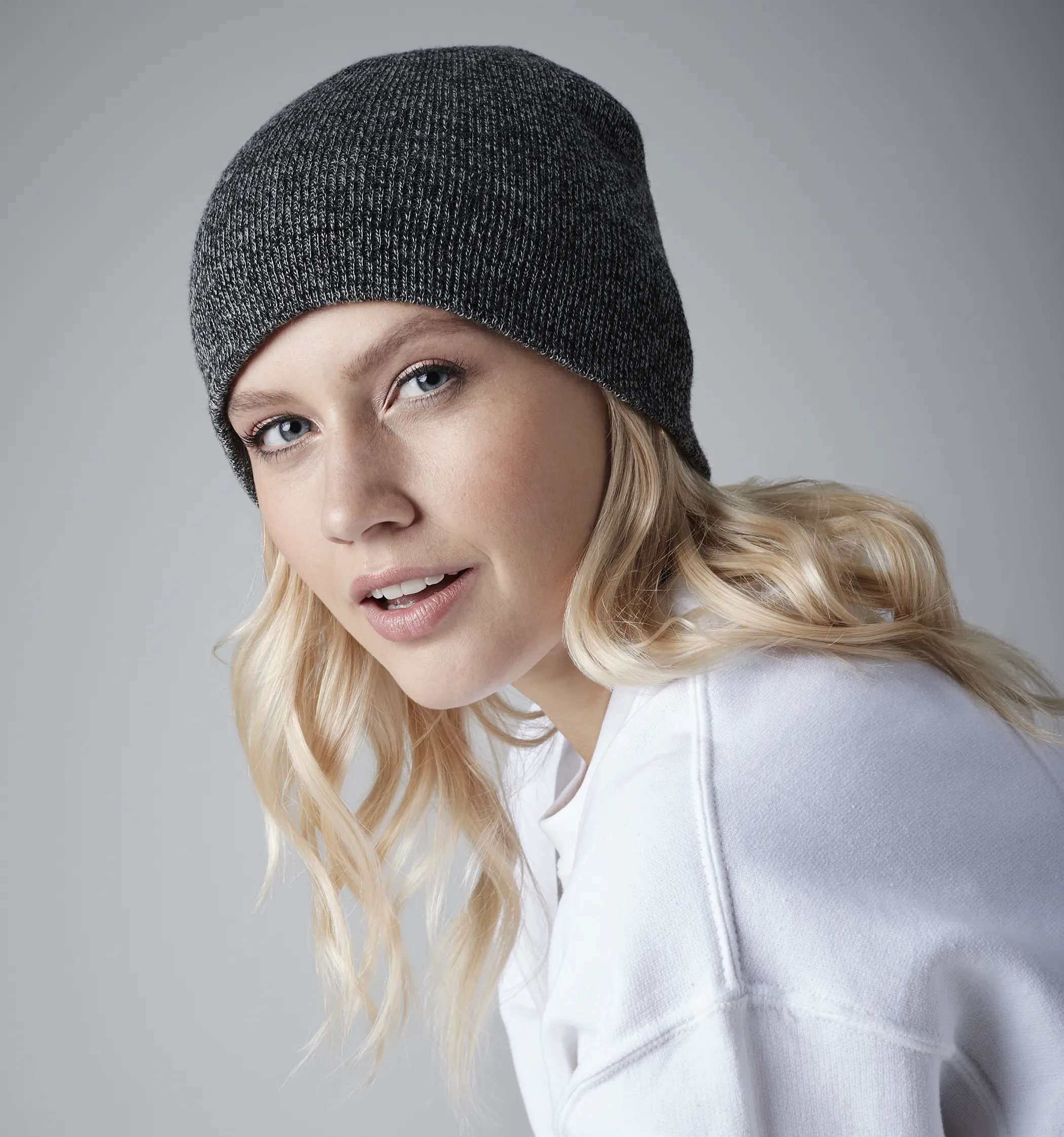 Beanie Knitted Hat | WHITE