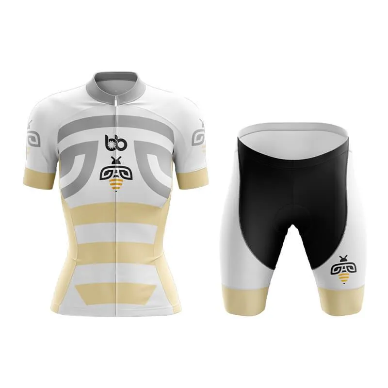 Bee x BB Club Cycling Kit (White)