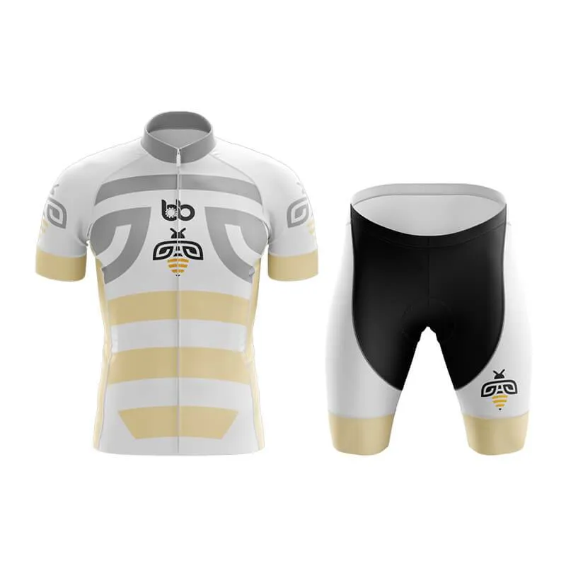 Bee x BB Club Cycling Kit (White)