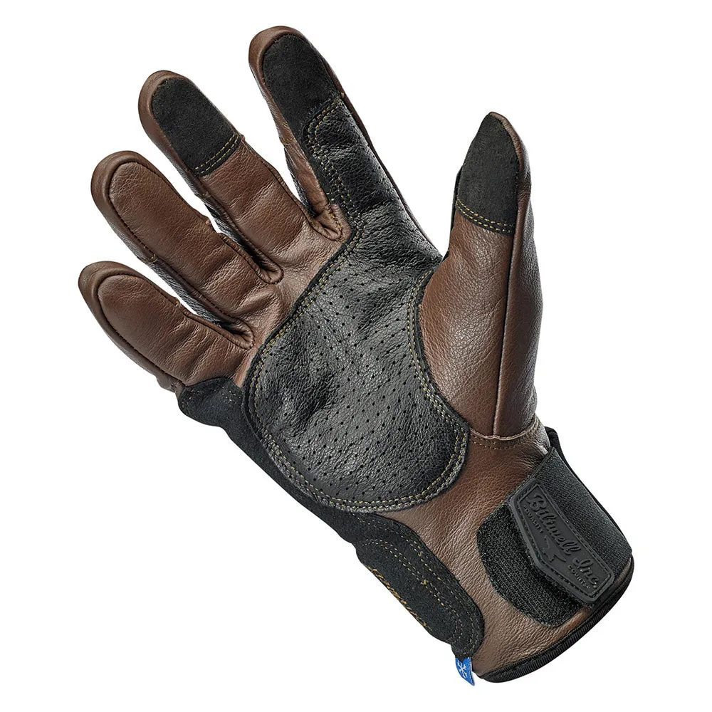 BILTWELL BELDEN LEATHER GLOVE [CHOCOLATE]