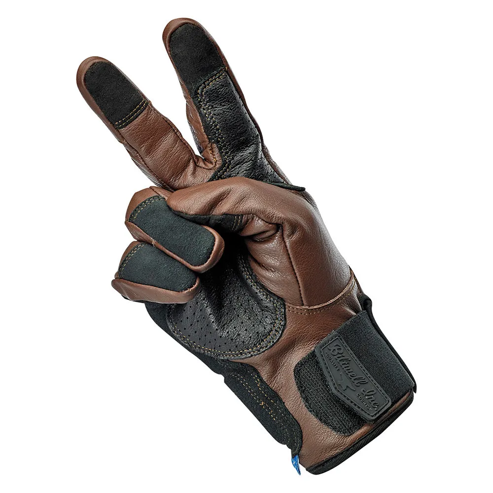 BILTWELL BELDEN LEATHER GLOVE [CHOCOLATE]