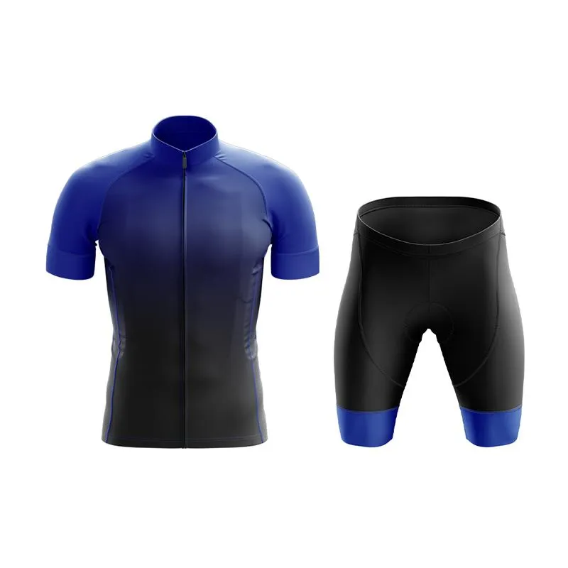 Black to Blue Club Cycling Kit