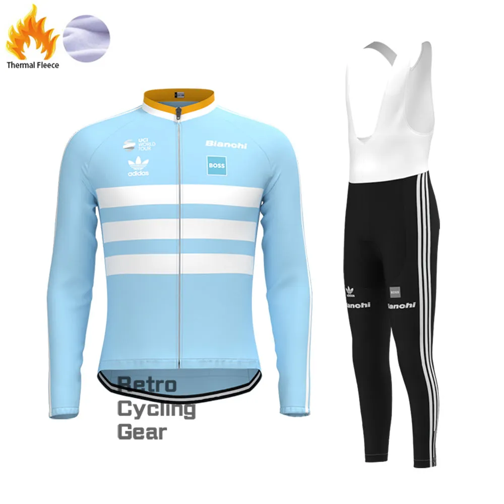 BOSS  Bianchi Fleece Long Cycling Kits