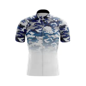 Camouflage Neck Club Jerseys (V3) (Blue-White)