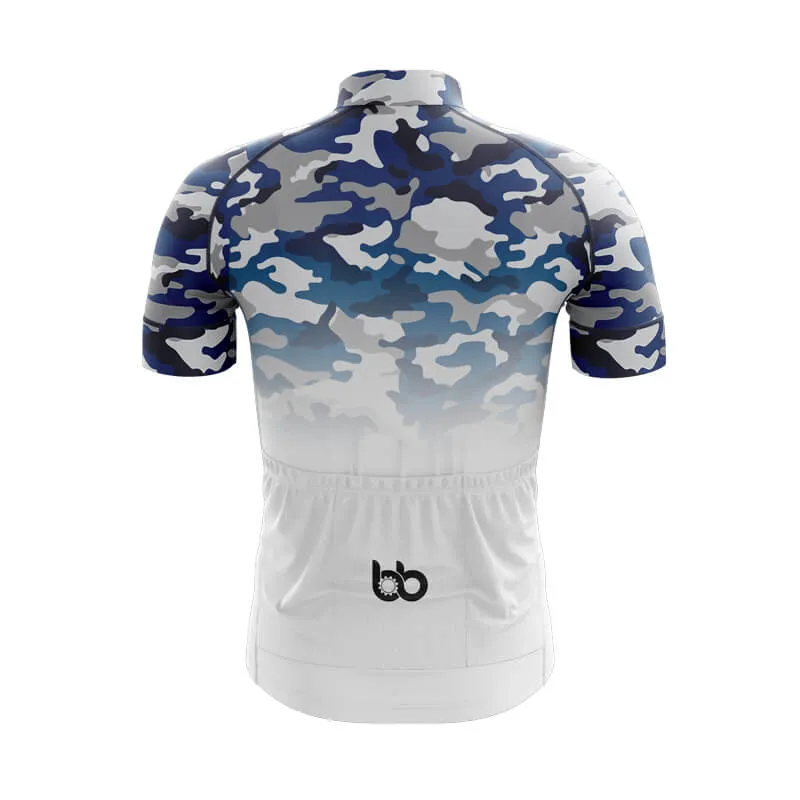 Camouflage Neck Club Jerseys (V3) (Blue-White)