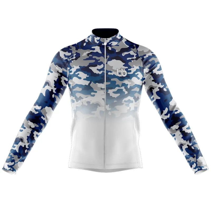 Camouflage Neck Club Jerseys (V3) (Blue-White)