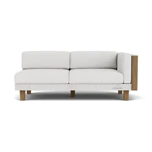 Catalina Left Arm Loveseat Sectional All Weather Wicker Furniture