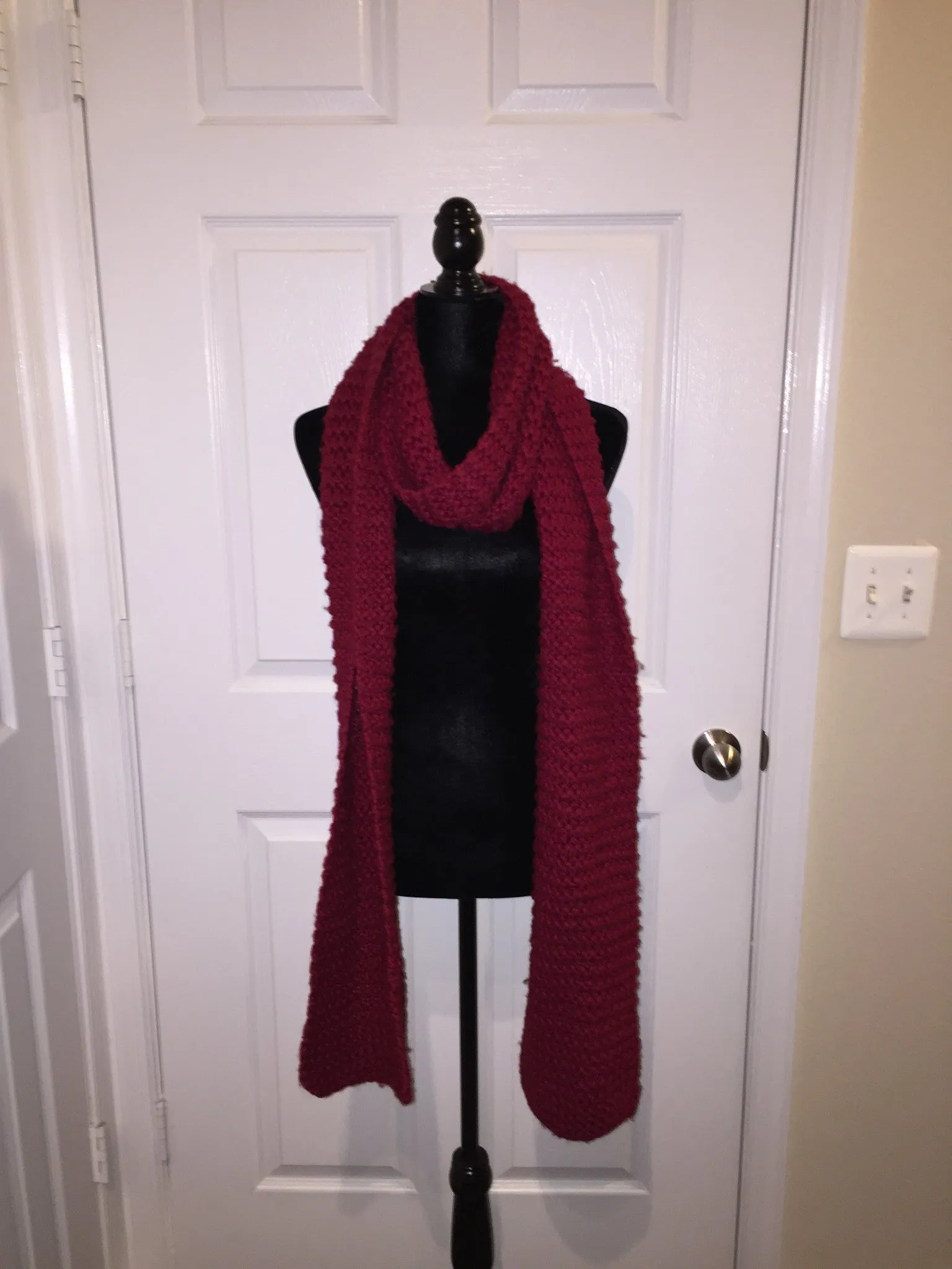 Cranberry Scarf