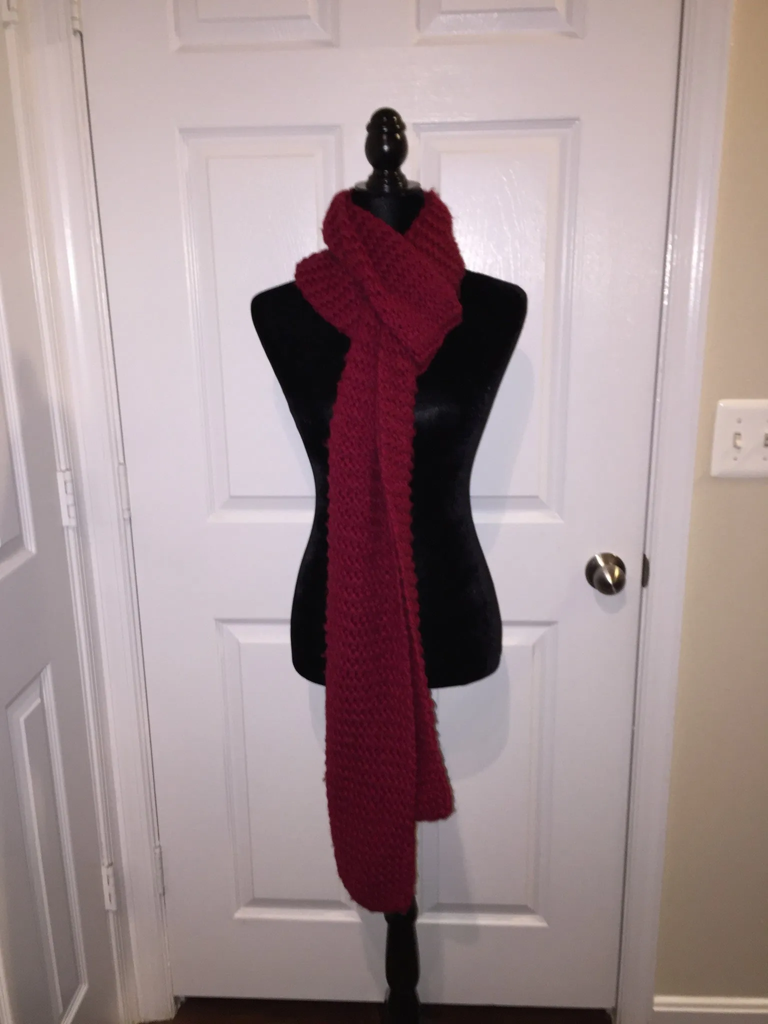 Cranberry Scarf