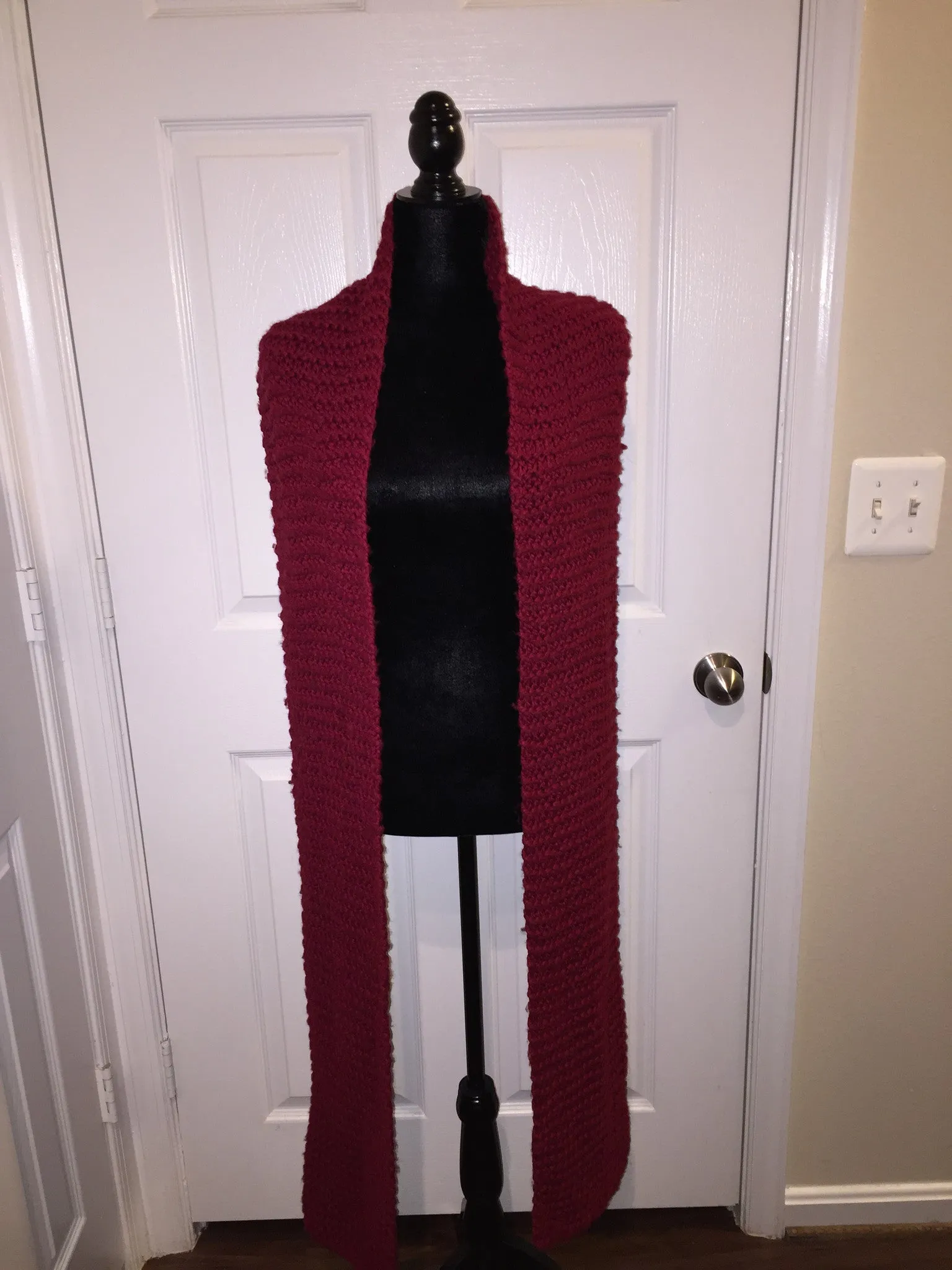 Cranberry Scarf