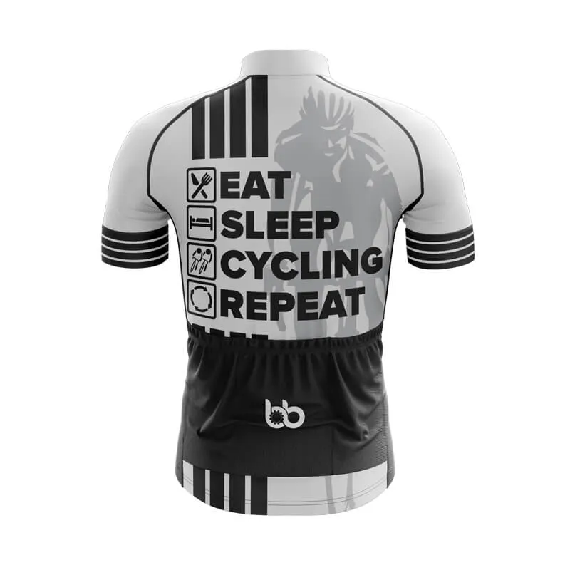 Eat Sleep Cycling Repeat (V1) jerseys