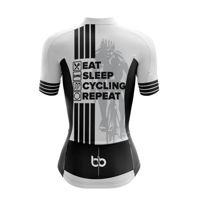 Eat Sleep Cycling Repeat (V1) jerseys