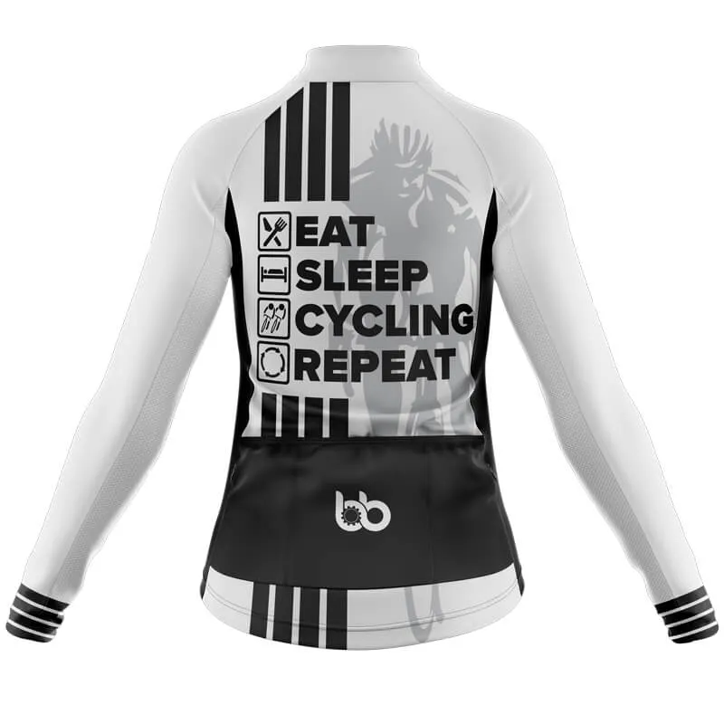 Eat Sleep Cycling Repeat (V1) jerseys