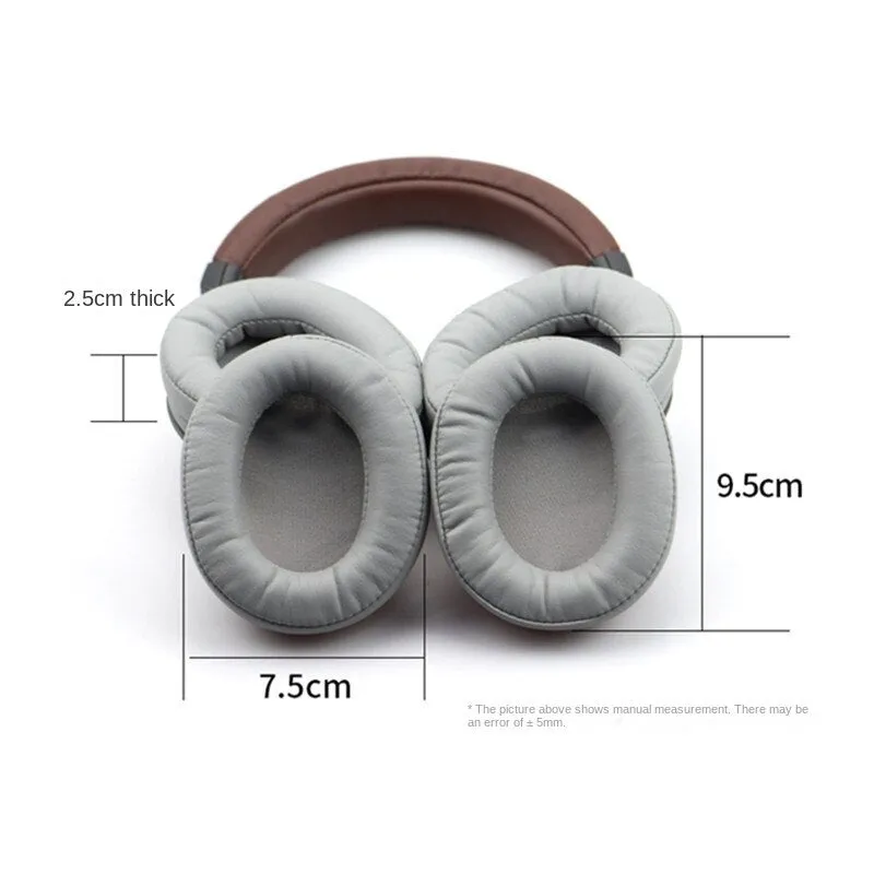 For Ath-Dragon Earphone Sleeves Foam Cover Earmuffs Ear Cotton Leather Case Accessories