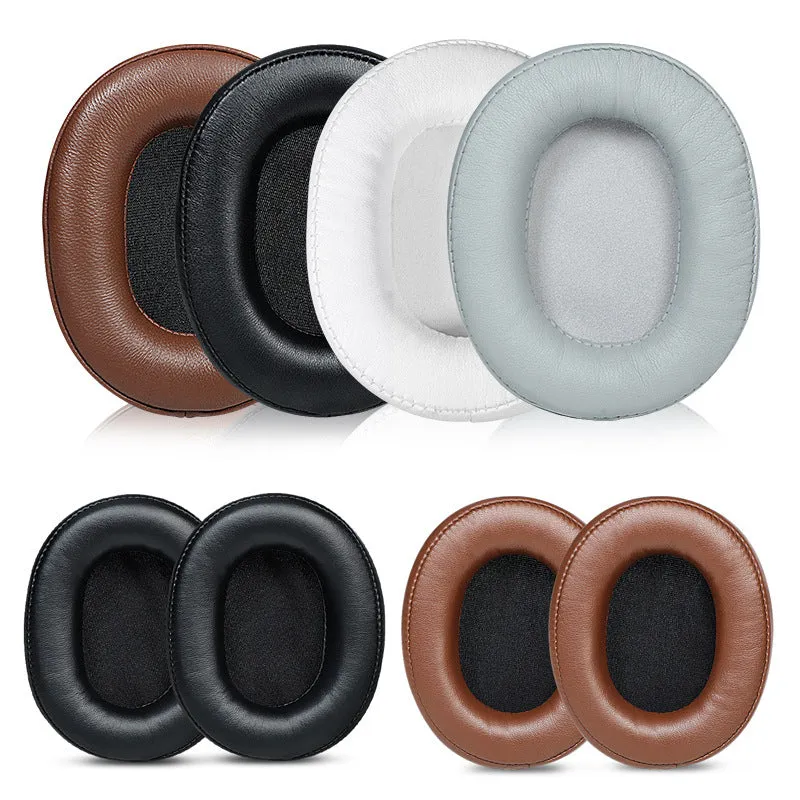 For Ath-Dragon Earphone Sleeves Foam Cover Earmuffs Ear Cotton Leather Case Accessories