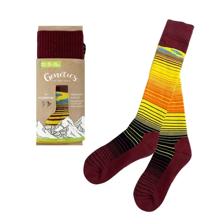 Genetics Snow Socks-WINE