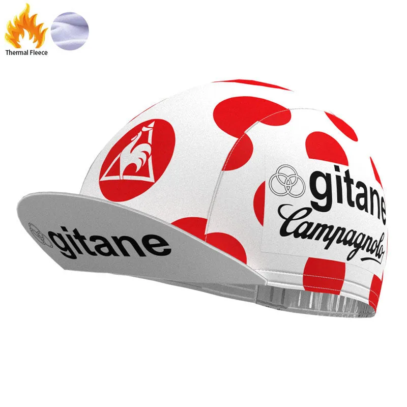 gitane Red dot Fleece Retro Cycling Kits