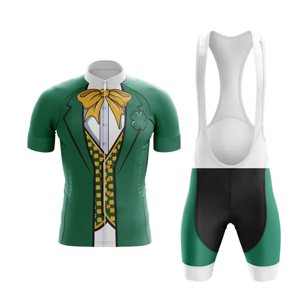 Green Leprechaun Club Cycling Kit