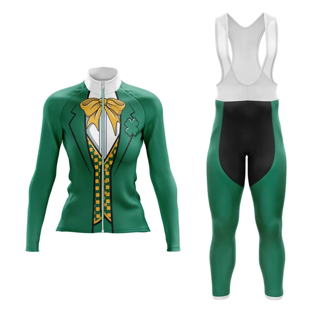 Green Leprechaun Club Cycling Kit