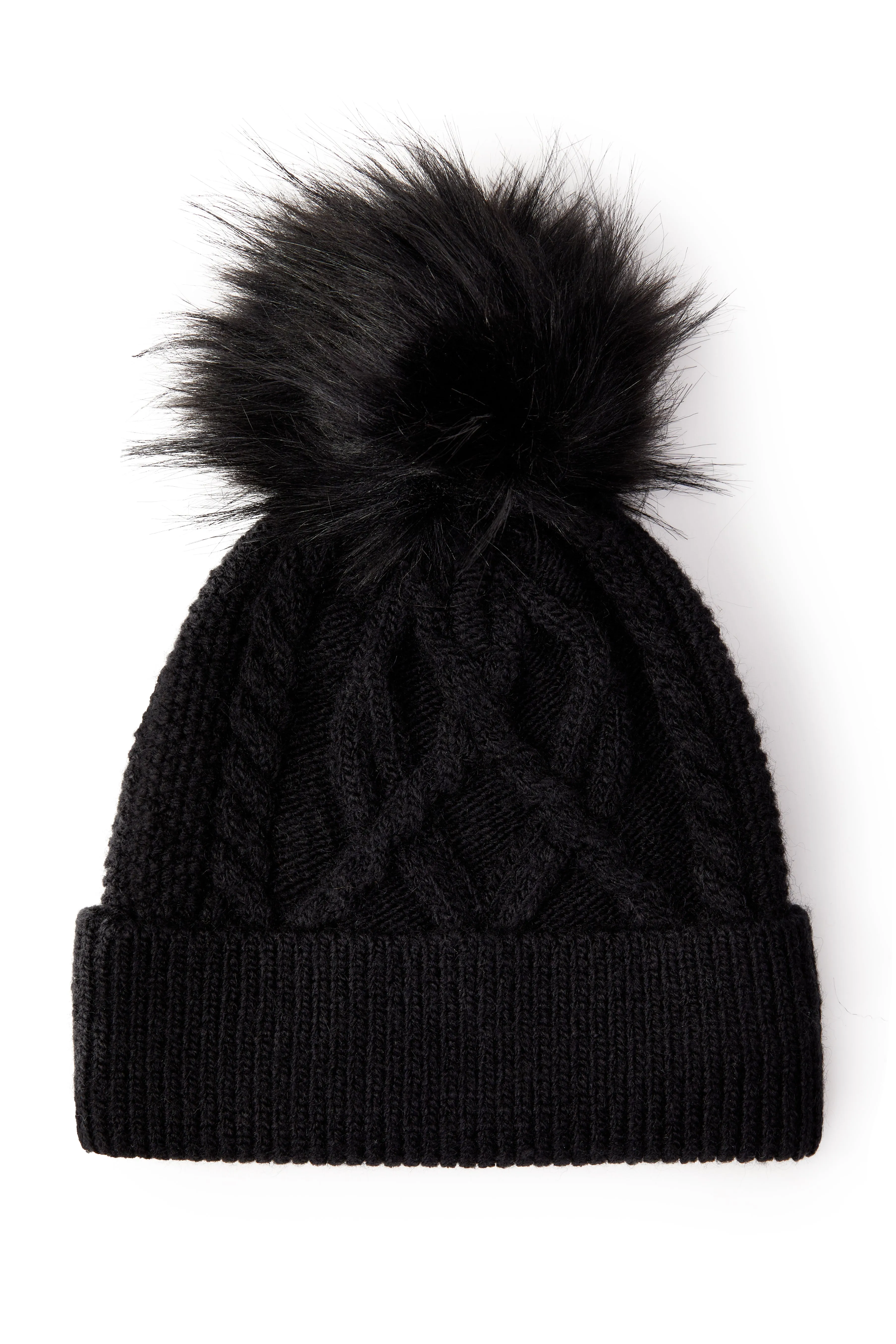 Holland Cooper Cortina Ladies Bobble Hat in Black