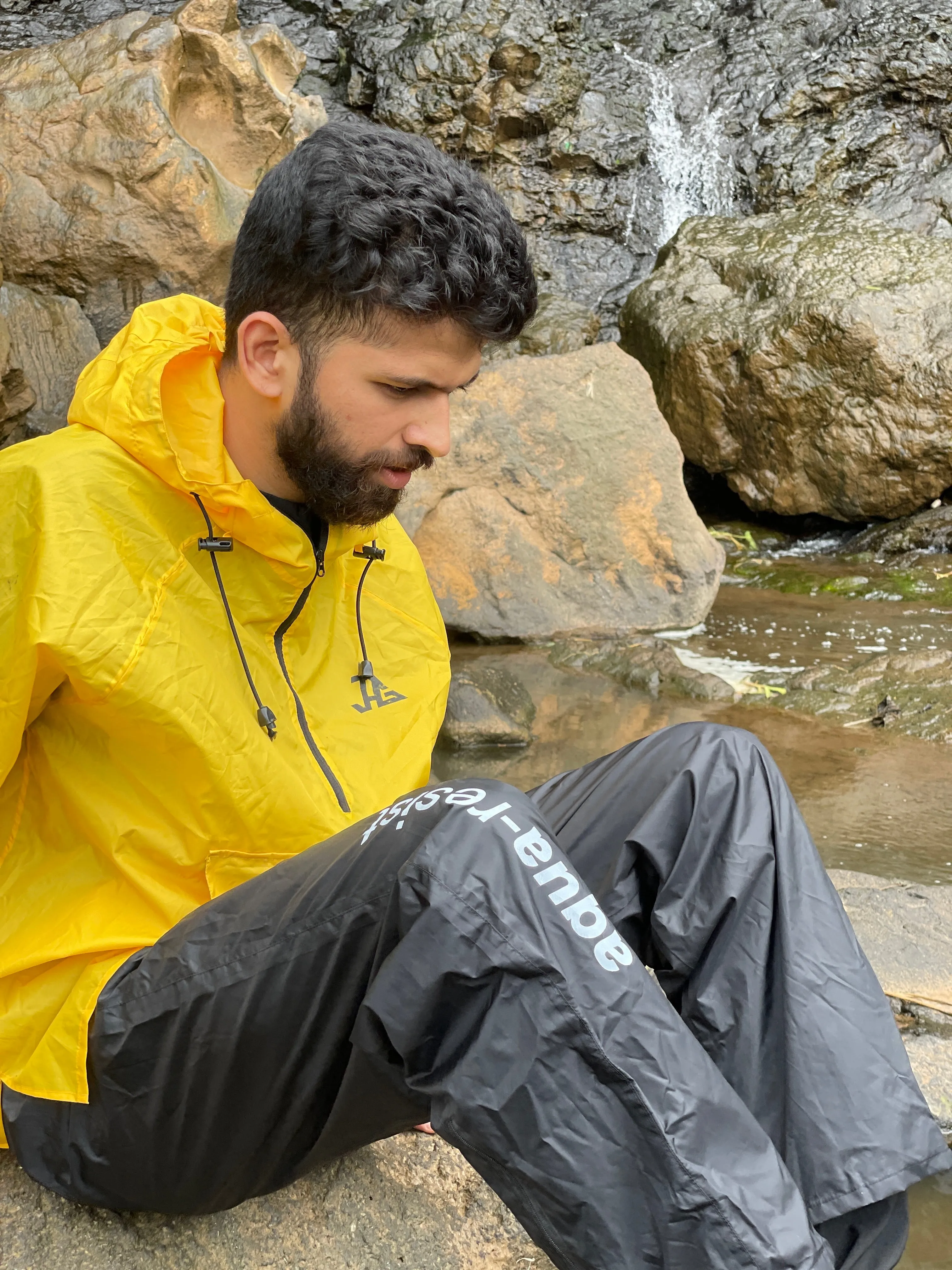 JAG Foldable Pack & Go Waterproof Over Pants | Waterproof | Snow-Proof