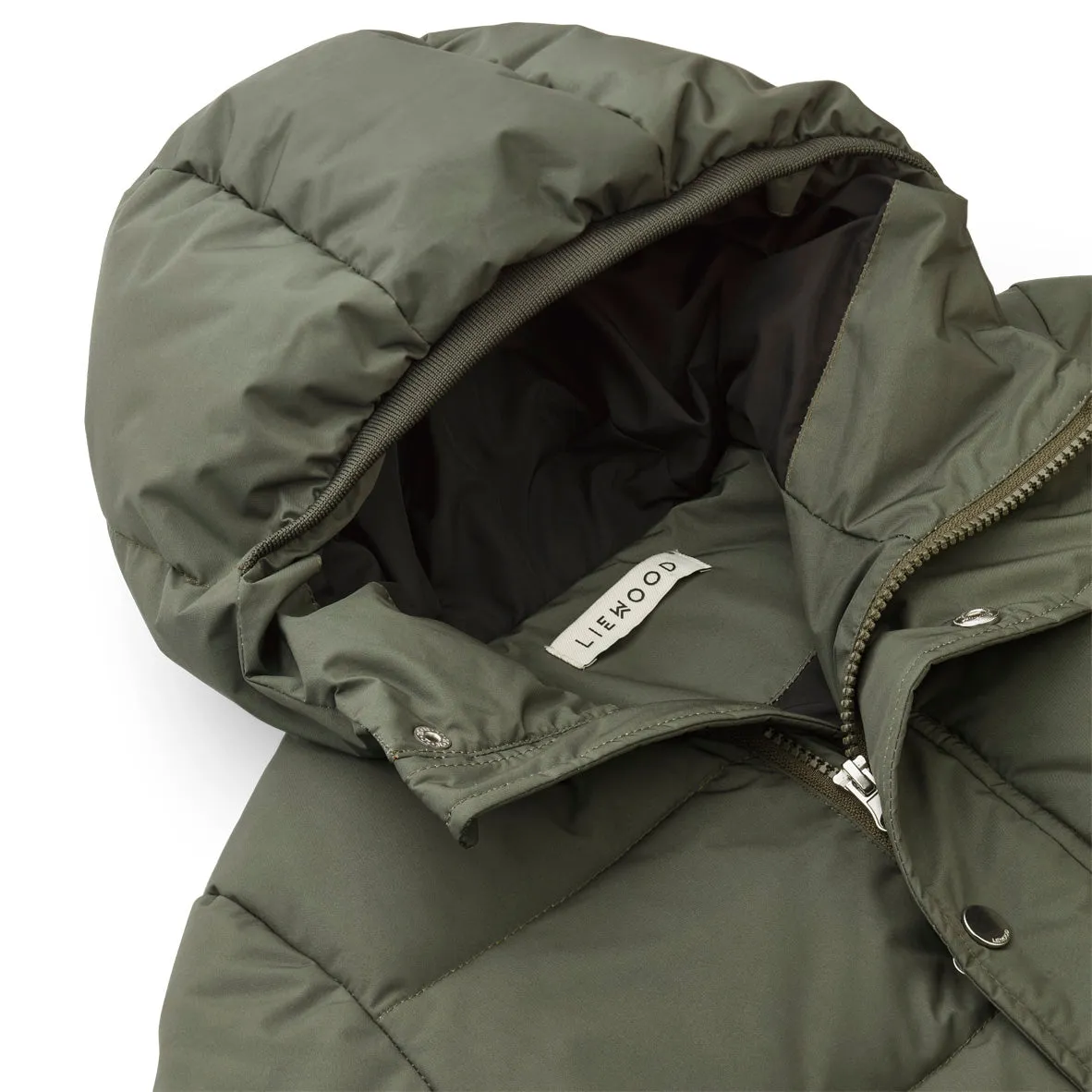 Liewood Palle Puffer Jacket | Hunter Green