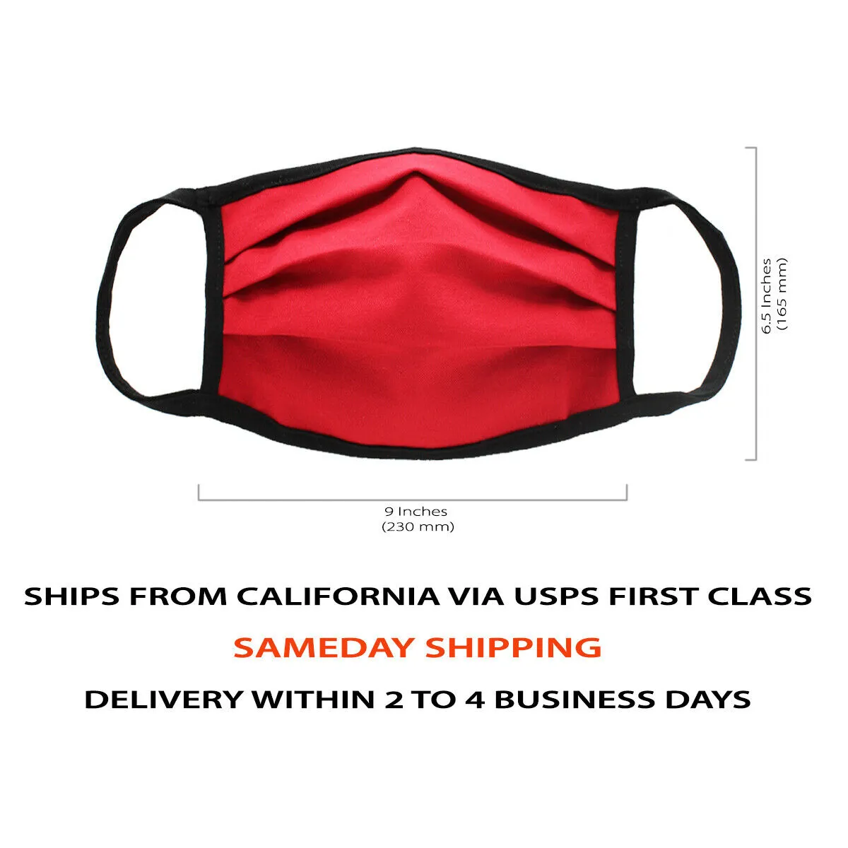 MADE IN USA (3 Sky Blue), 1 US Flag (Made in Guatemala), Washable Reusable Anti-dust Cloth Face Mask Protection Double Layer Covering (IN STOCK 2-5 DAYS DELIVERY) - 4 Pack