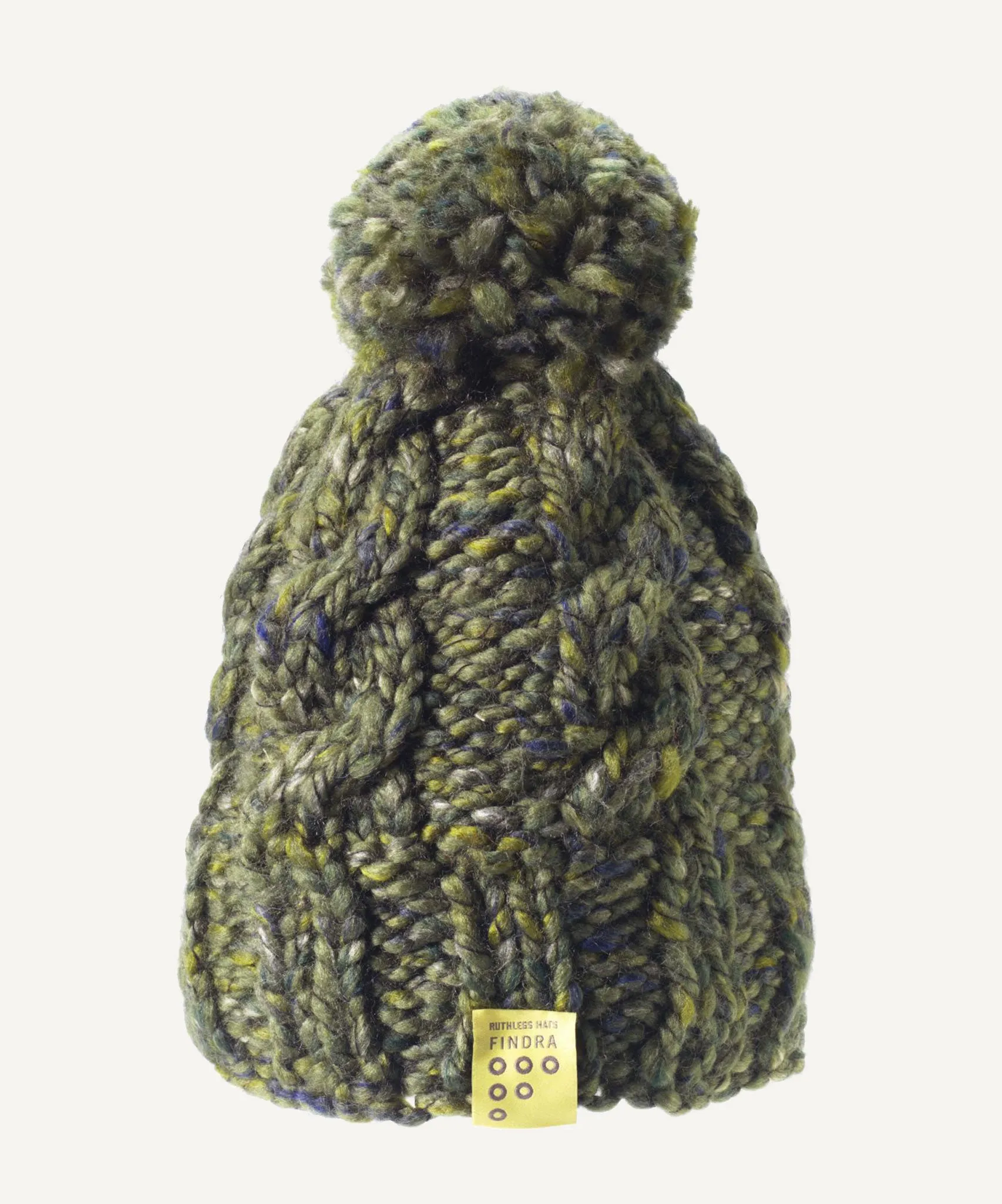 Merino Blend Cable Bobble Hat