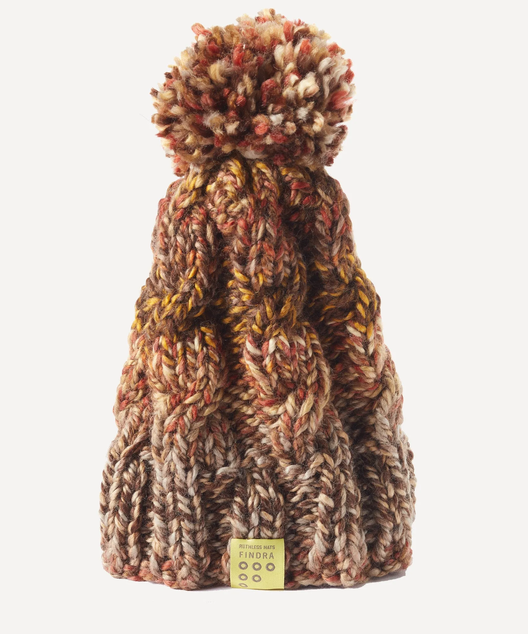 Merino Blend Cable Bobble Hat