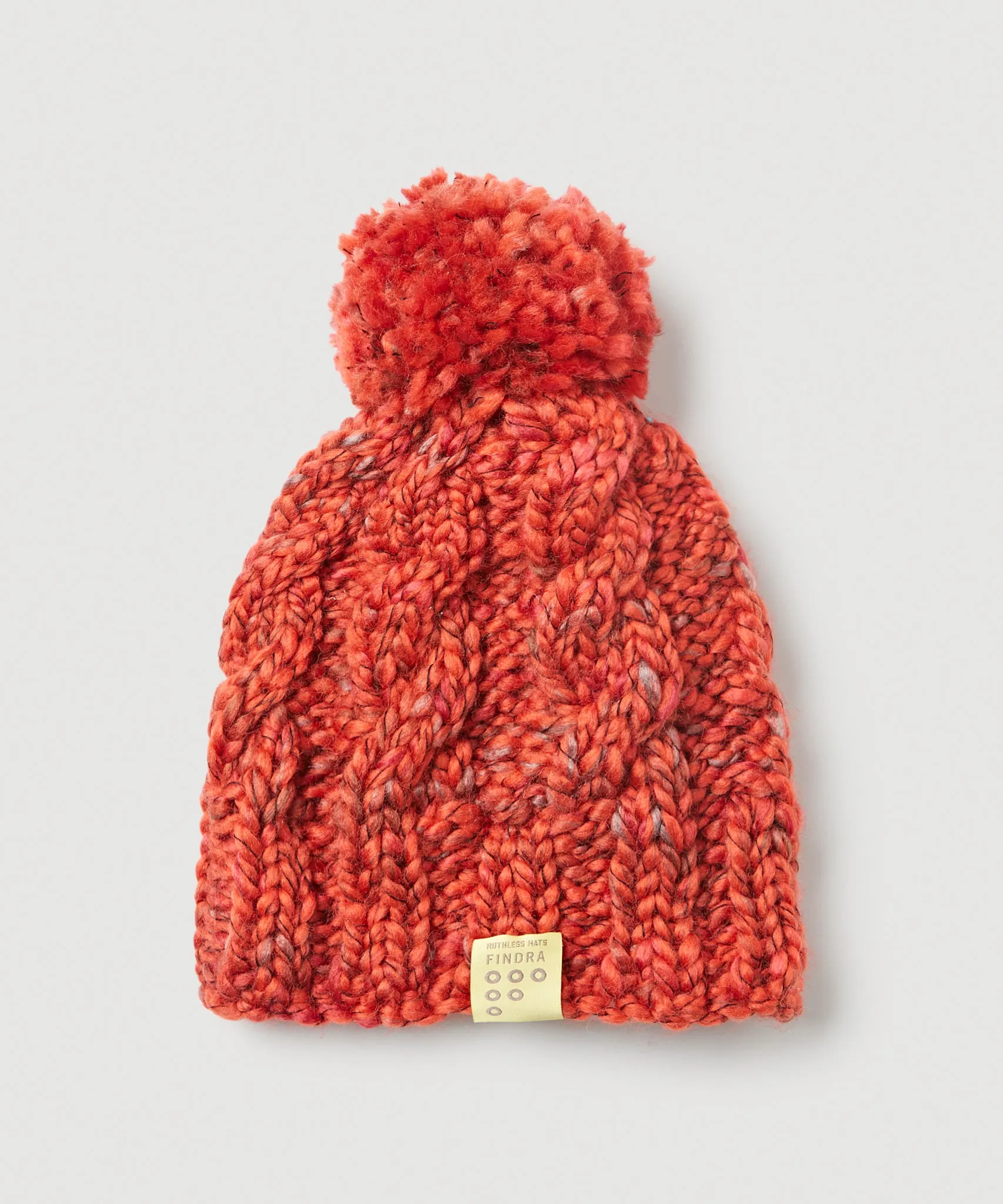 Merino Blend Cable Bobble Hat