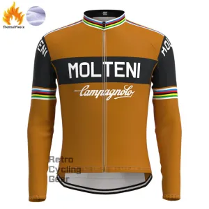 Molteni Fleece Retro Long Sleeves Jerseys