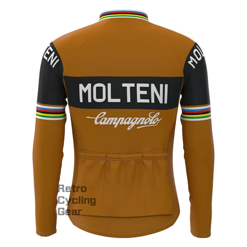 Molteni Fleece Retro Long Sleeves Jerseys