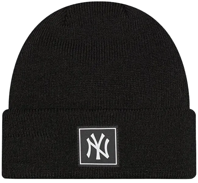 New Era Kids NY Yankees Team Cuff Beanie Hat Black