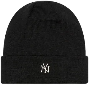 New Era Mens NY Yankees Metallic Beanie Hat Black