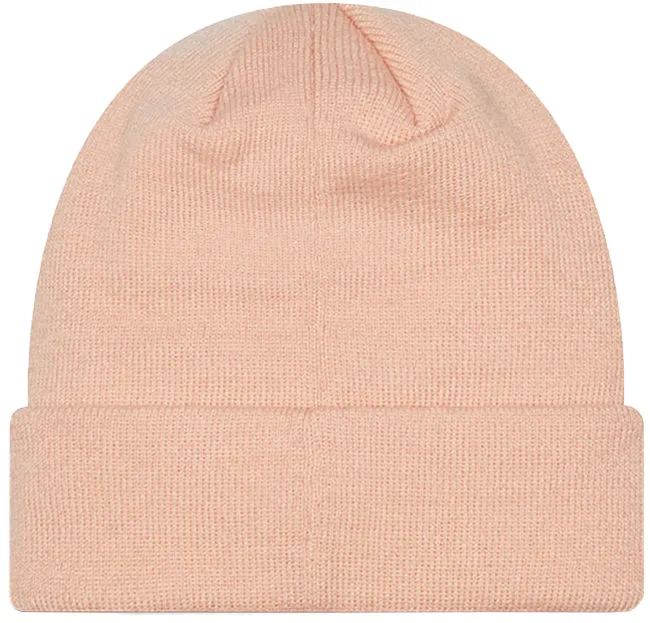 New Era Womens NY Yankees League Essential Beanie Hat Pink