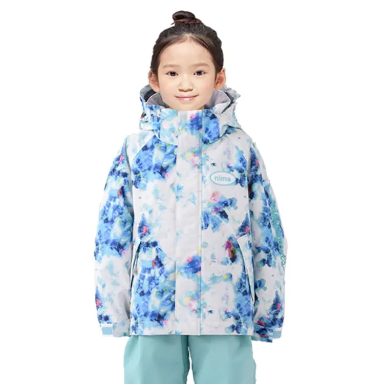 Nima Kids Snow Suits-WHITE FLOWER (Japanese Brand)