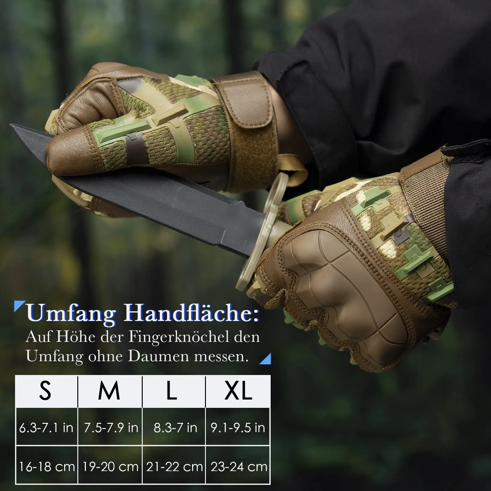 Outdoor Riding 5 Finger Touch Screen CS Fighting Tactical Gloves