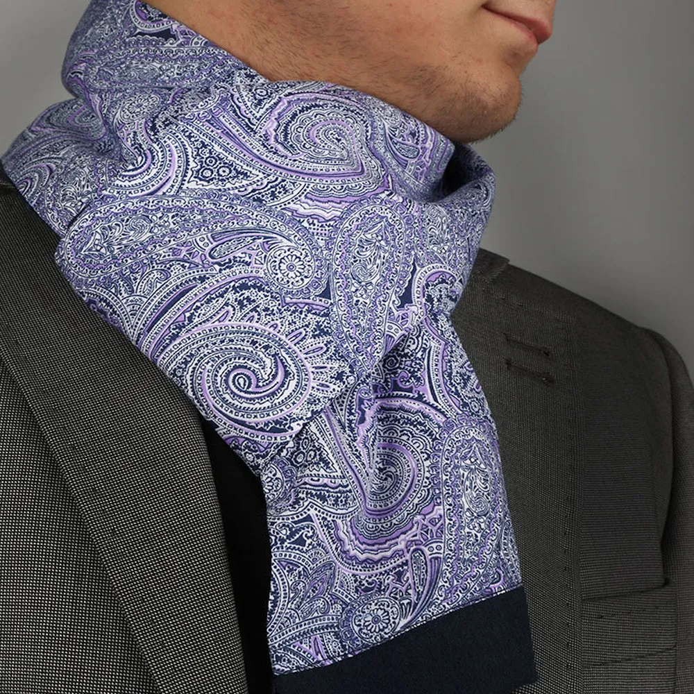 Paisley Silk Scarf for Men - Designer Neckwear