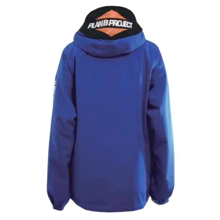 PLANB PROJECT Pullover Snow Jacket (Japanese Brand) Blue [Unisex]