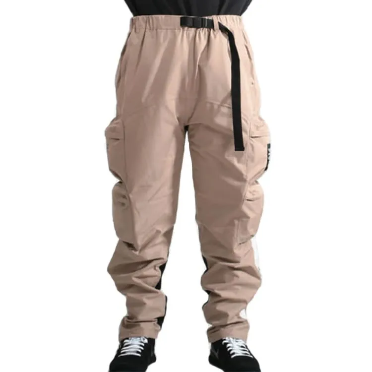 PLANB PROJECT Side Zip Snow Pants (Japanese Brand) Beige [Unisex]