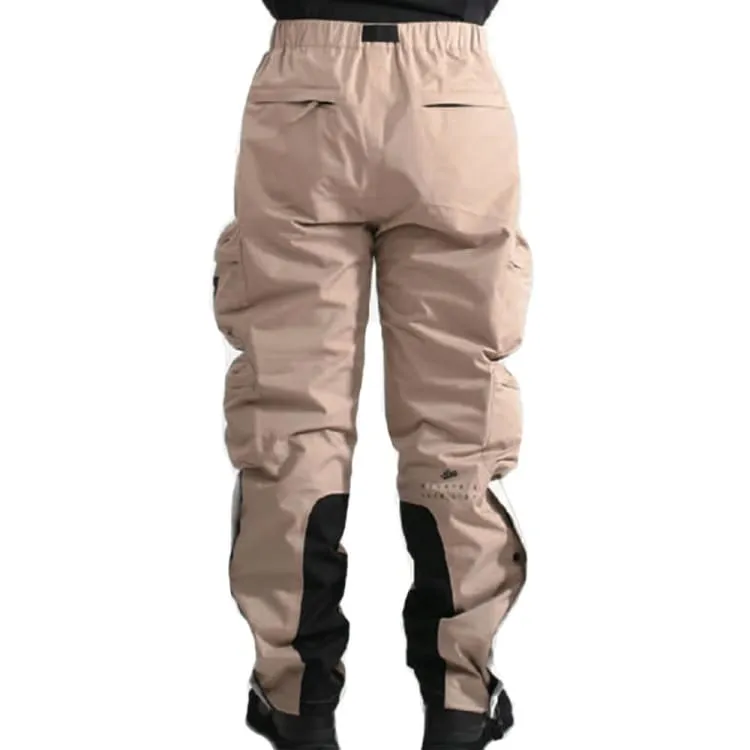 PLANB PROJECT Side Zip Snow Pants (Japanese Brand) Beige [Unisex]